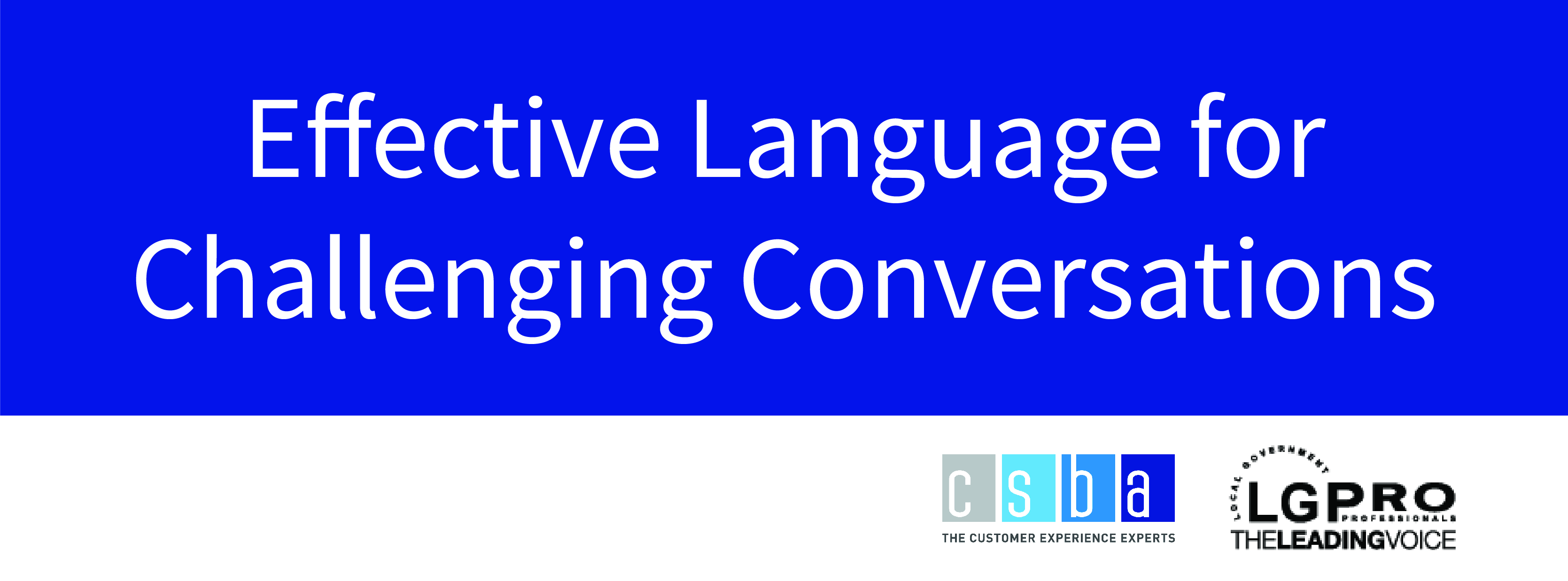 Effective Language for Challenging Conversations - Online