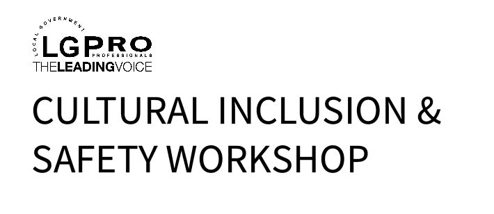 Cultural Inclusion & Safety Workshop - F2F